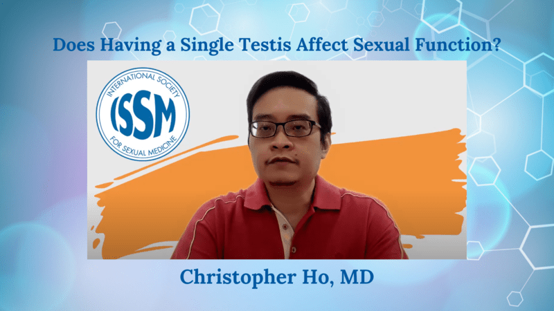 Does Having a Single Testis Affect Sexual Function?